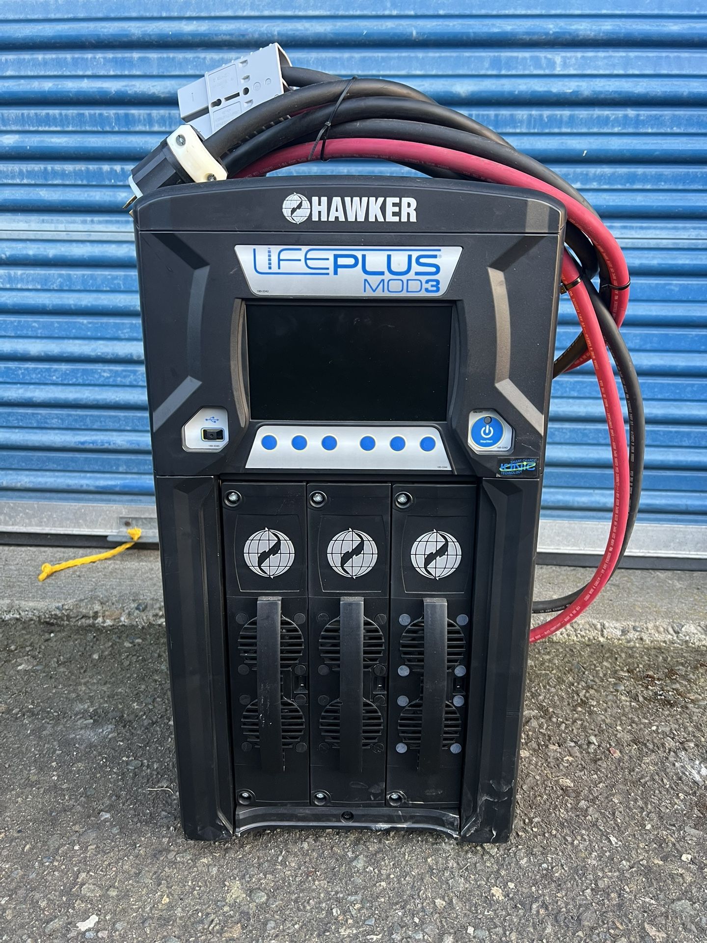 HAWKER FORKLIFT BATTERY CHARGER LIFEPLUS LPM3-48C-120Y