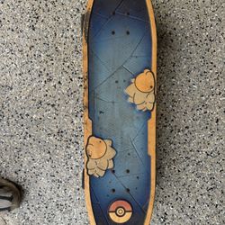 Pokémon center X Bear Walker Snom Skateboard Used