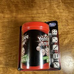 Yahtzee to Go Travel Dice Board Game Hasbro Brand New Factory Sealed