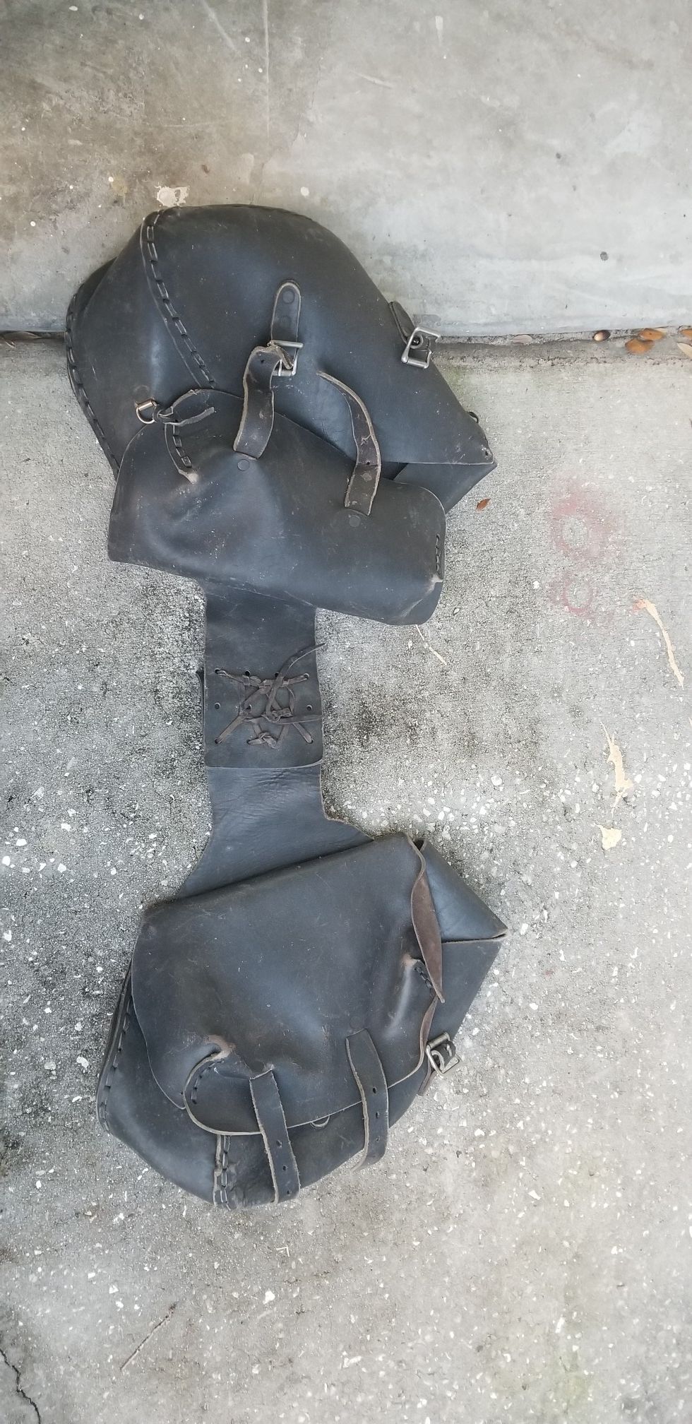 Harley Davidson bags leather