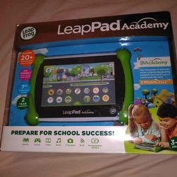Leap Frog LEAP PAD Academy Toddler Learning Tablet- New In Package*