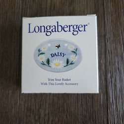 Longaberger 1999 May Series Daisy Basket Tie-On 

