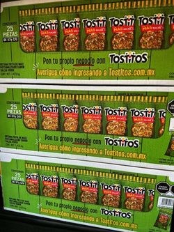 Tostitos a 40. La caja