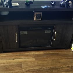 Fireplace /tv stand