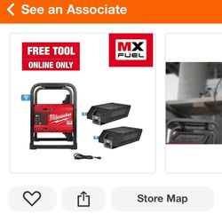 MILWAUKEE MX FUEL 3600-Watt/1800-Watt