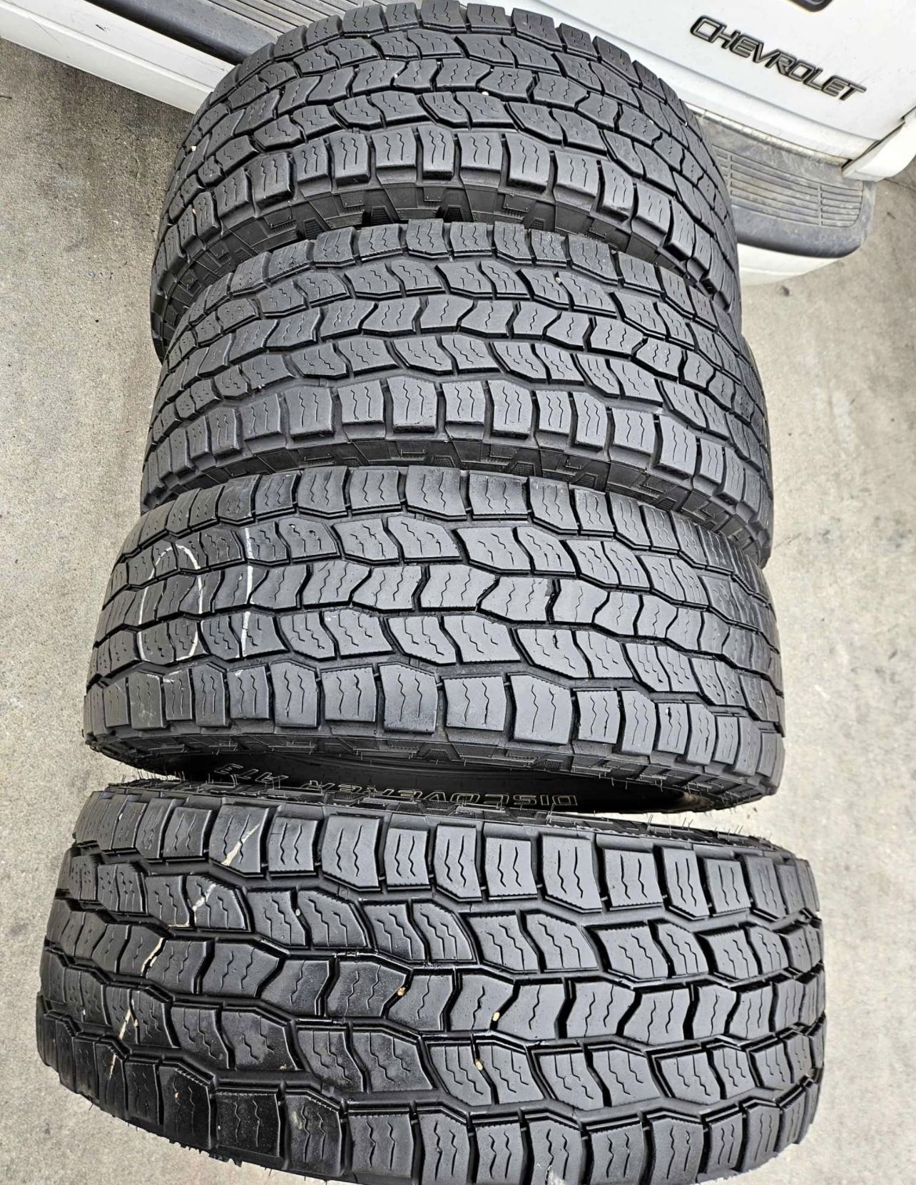 265/70/17 Cooper vendo un set de llantas usadas excelente condiciones de vida las 4 ✅🤩I am selling a set of used tires, all 4 in excellent living con