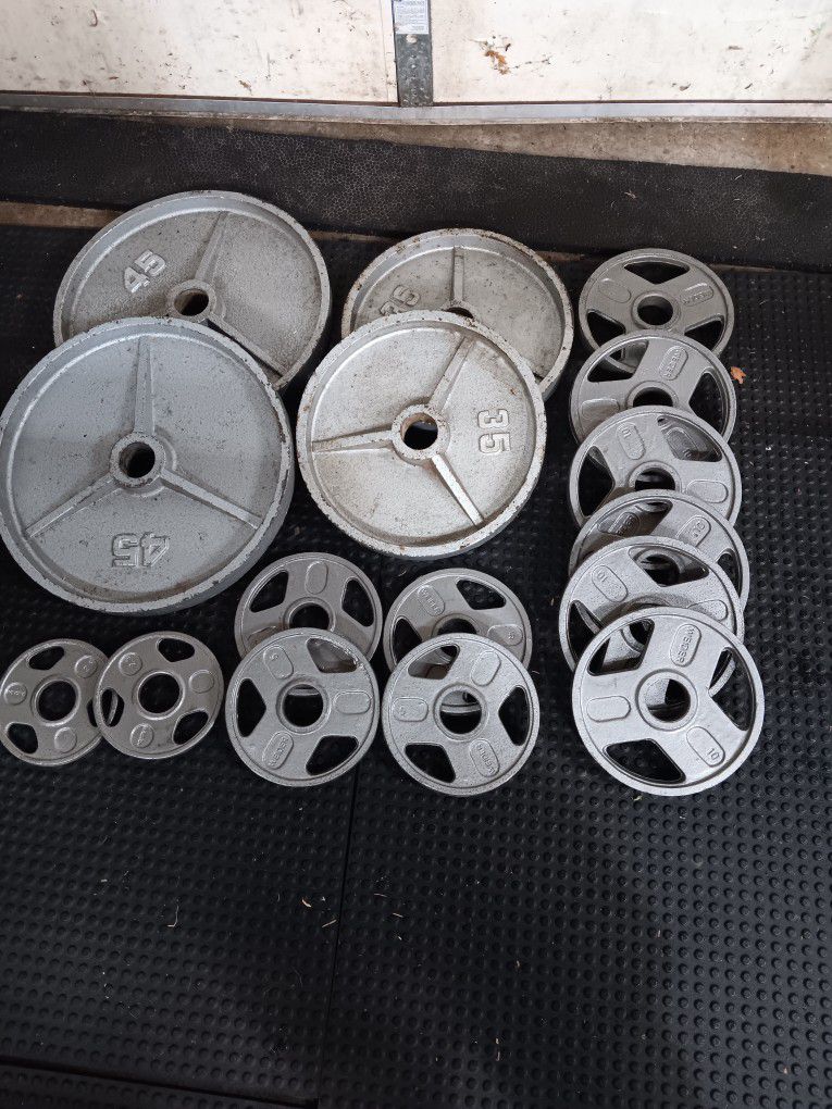Set Of Olympic Weights 