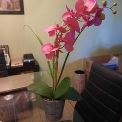 10" Artificial Orchid  Pink 