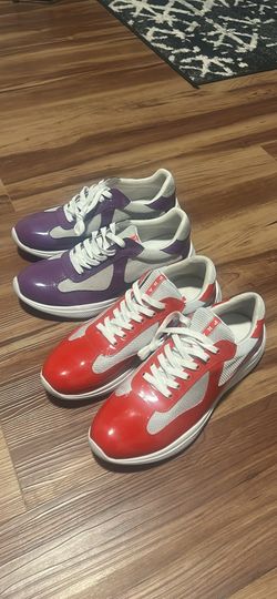 2 men prada sneakers