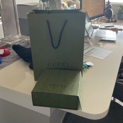 Authentic GUCCI Bag & Box 