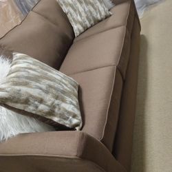 Chocolate Nice Couch And Loveseat 