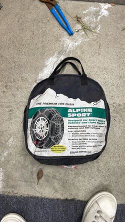 Alpine Sport Premium Snow Tire Chains – SUV & Light Truck