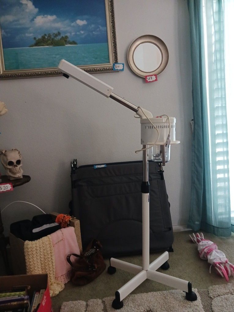 White Facial Steamer