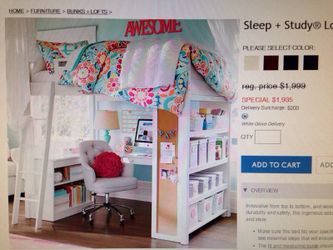 Sleep study 2024 loft bed