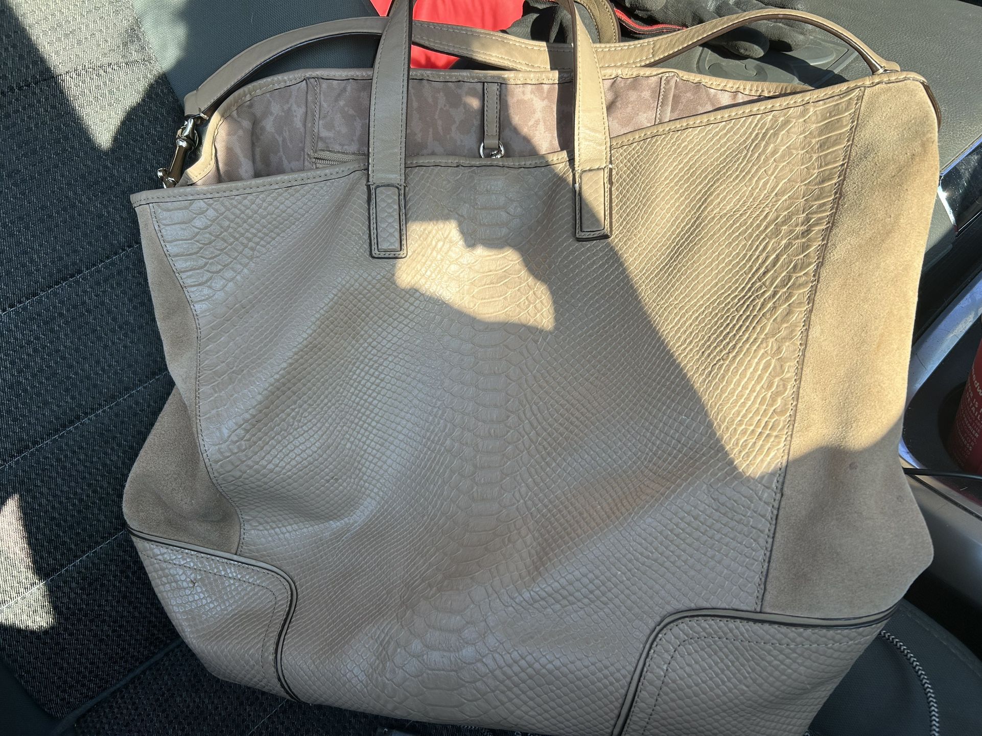 Coach Hadley XL Exotic Python