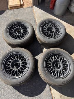 14” 4x100 Wheels New Tires