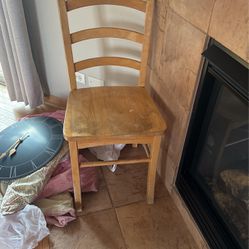 Wooden Chair Free Pick Up 