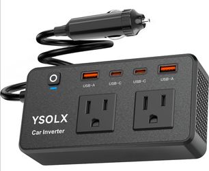 Car power inverter, portable charger