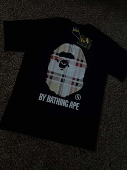 Large Burberry Bape T-Shirt 