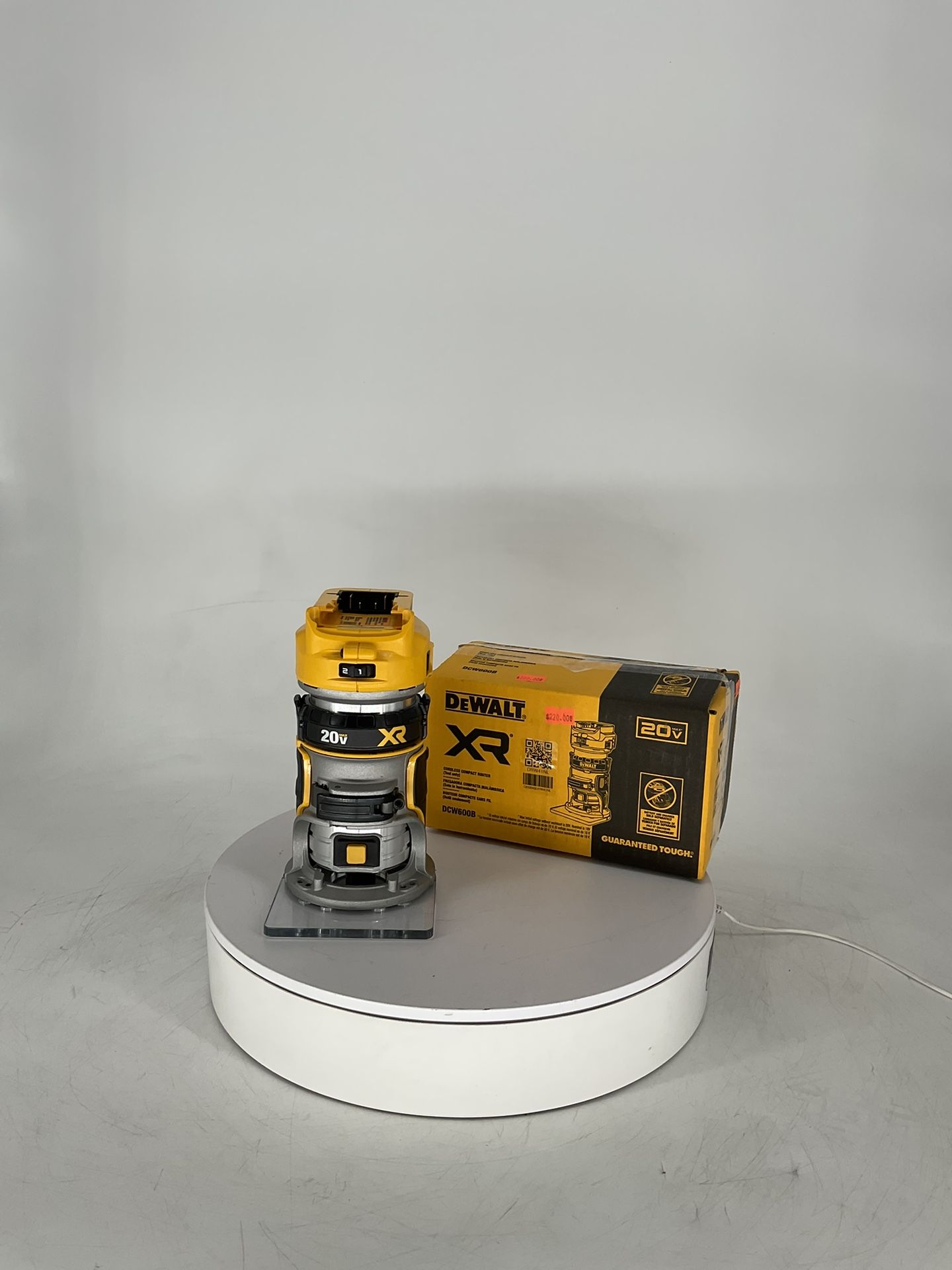 DEWALT 20V MAX XR Cordless Brushless Fixed Base Compact Router (Tool Only)