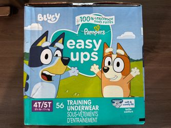 Pampers easy ups - size 4T/5T
