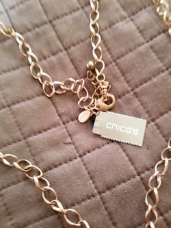 Chico's brand new necklace with tags