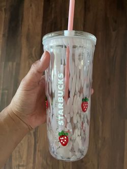Starbucks glass cup