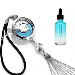 AIR FRESHENER OIL DIFFUSER WITH PENDANT FOR CAR WITH LOGO (AUDI)