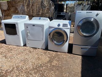 Electric dryers 175 each