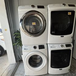 SAMSUNG 27” WASHER AND DRYER SET FOR SALE