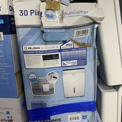 Pelonis 30 Pints Dehumidifier On The Box