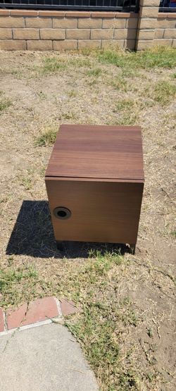 Wood Finish Subwoofer Speaker Cabinet