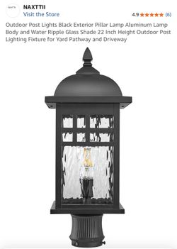 Outdoor Pillar Light