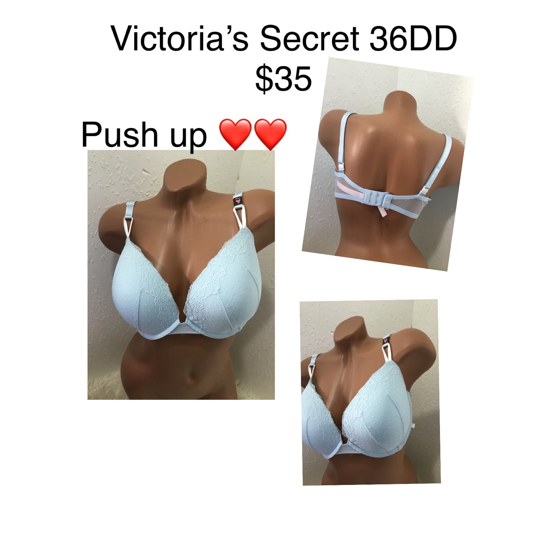New Bra Victoria Secret 36dd Push Up firm Price for Sale in Los Angeles, CA  - OfferUp