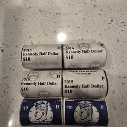 Kennedy Half Dollar Coins