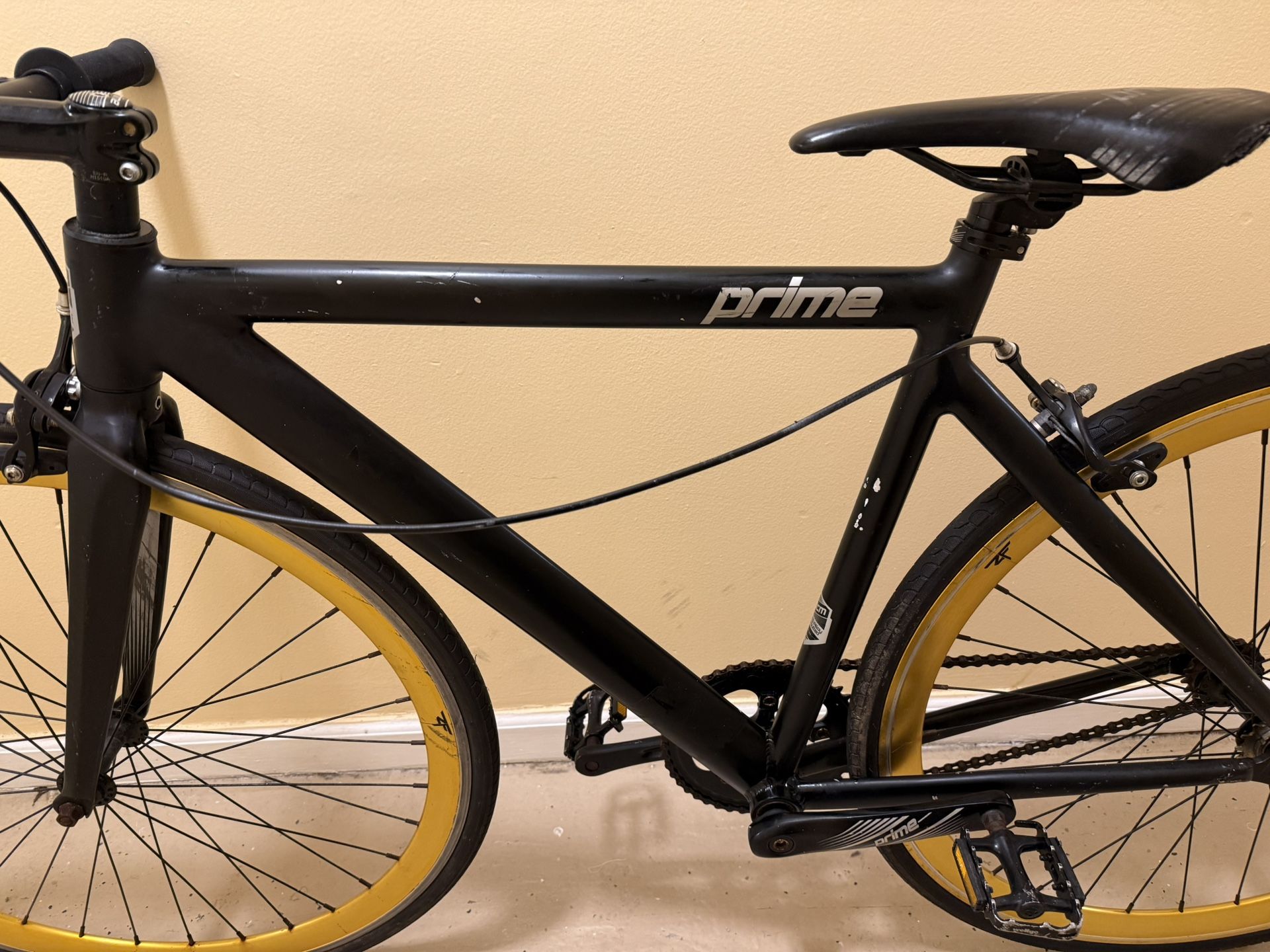 ZF Prime Track Bike Matte Black