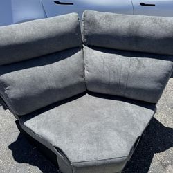 NEW Grey Sectional Sofa Corner Chair – Never Used / Extra Piece