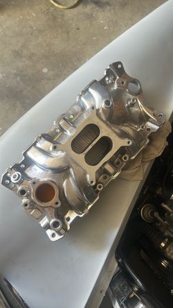 Polished Aluminum Intake Manifold