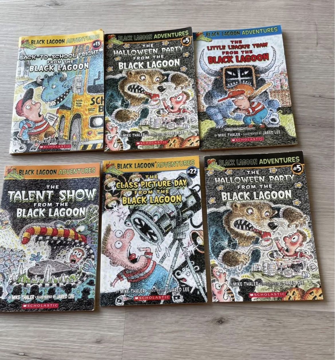 Black Lagoon Books Set Of 9