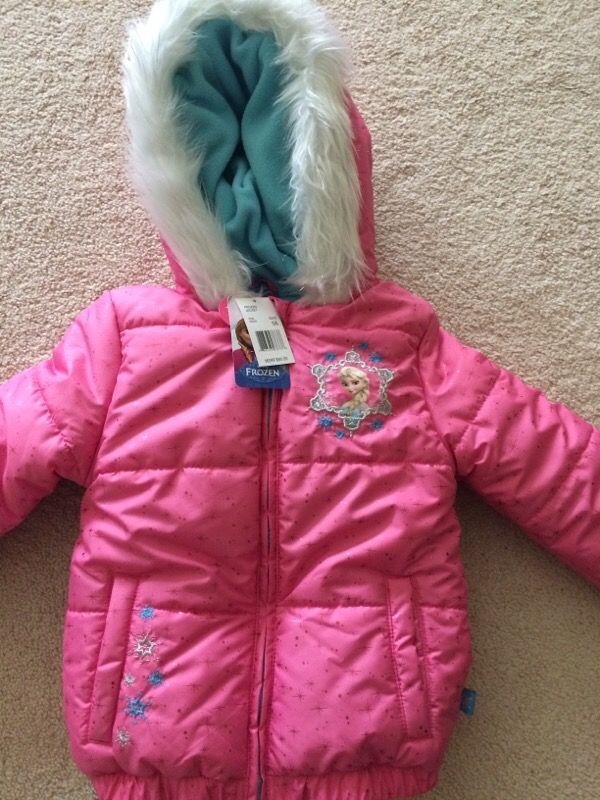 Disney Elsa child coat size 5/6
