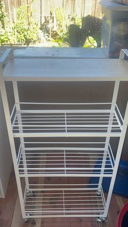 Three tier organizing cart