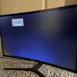 27” Curved Samsung Monitor 
