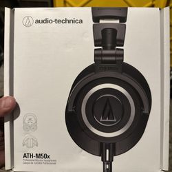 Audio-Technica ATH-M50x Studio Headphones