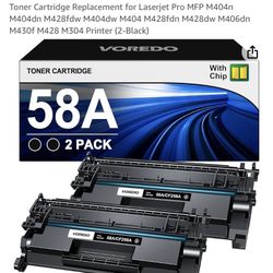 Toner Cartridges Black CF258A 58X CF258X Toner Cartridge (with CHIP) 