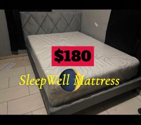 Full size bed frame only