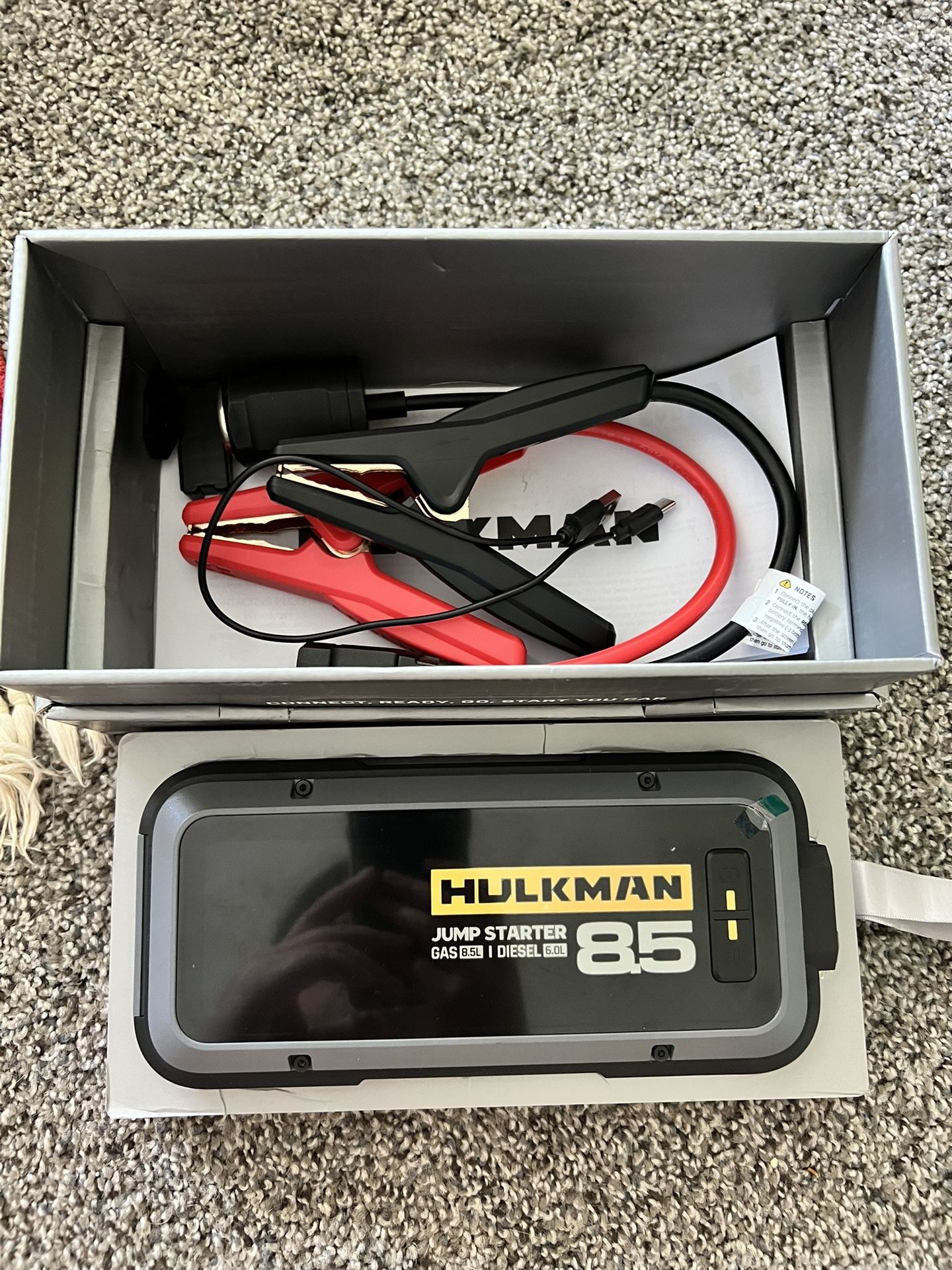 Hulkman car jumper starter
