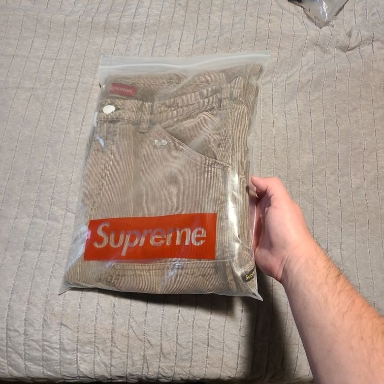 Supreme Double Knee Corduroy Painter Pant Size 34 for Sale in San