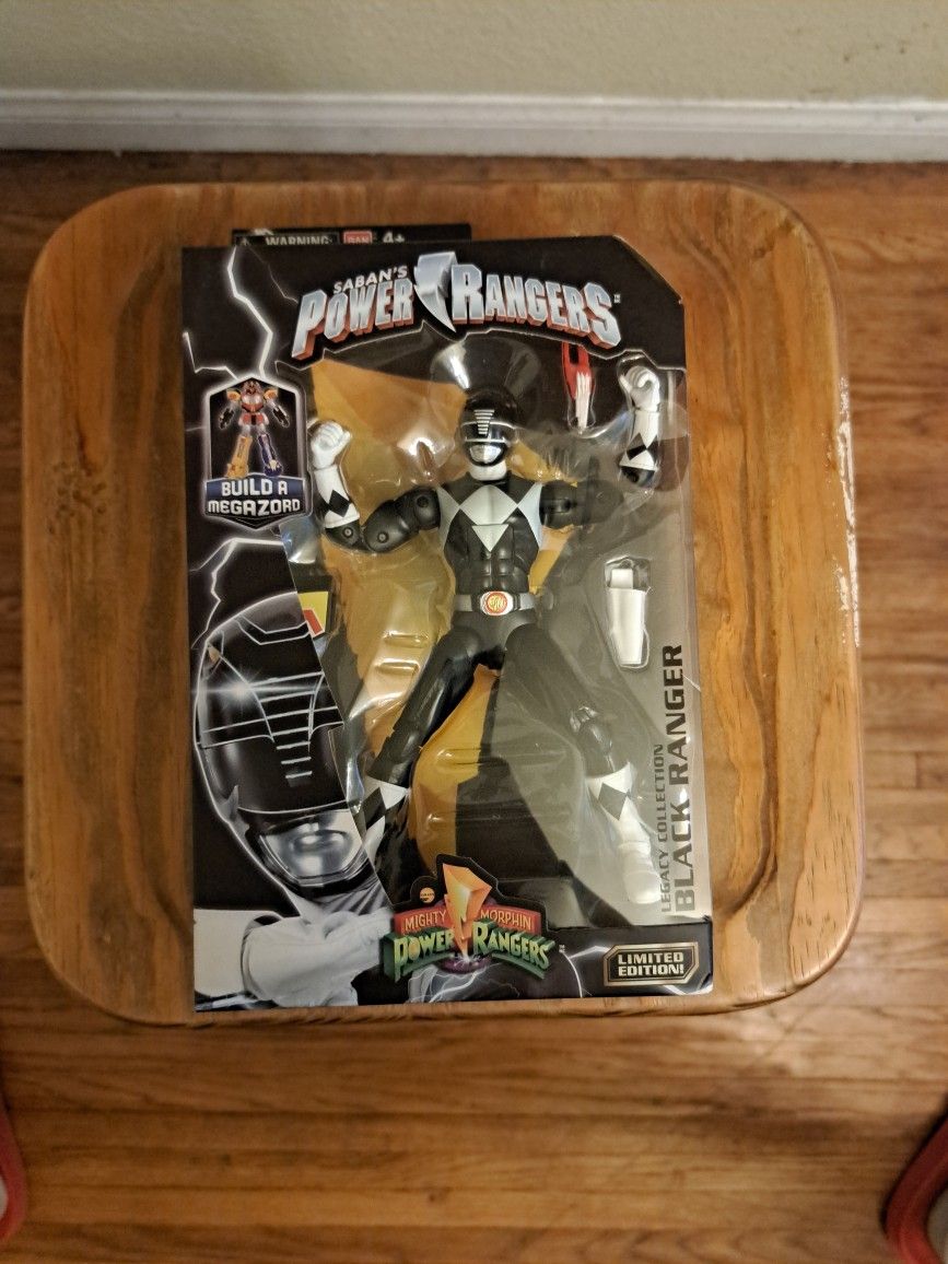 Mighty Morphin Power Rangers Legacy Black Ranger.