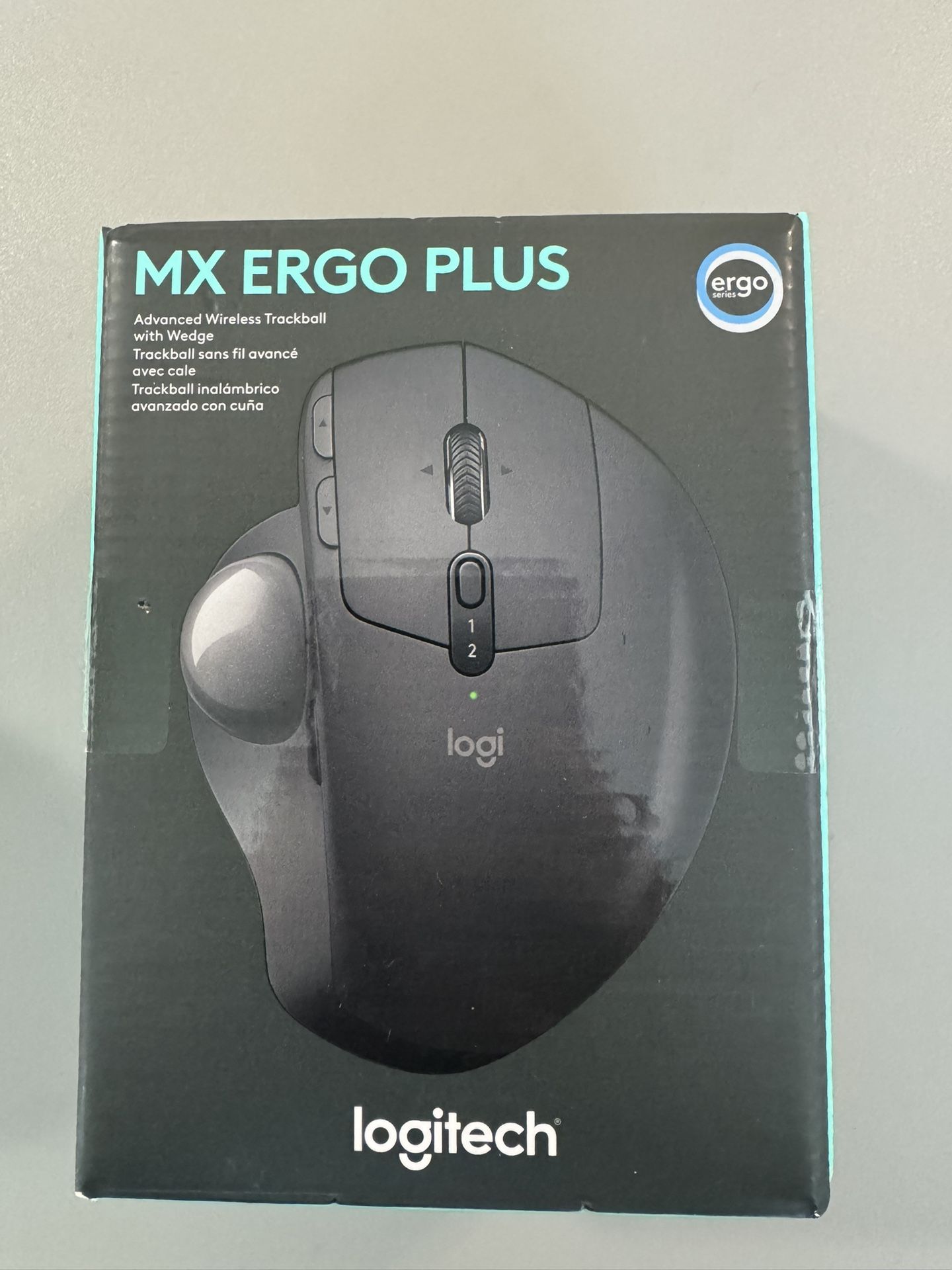 Logitech MX Ergo Plus Wireless Trackball Mouse (New)