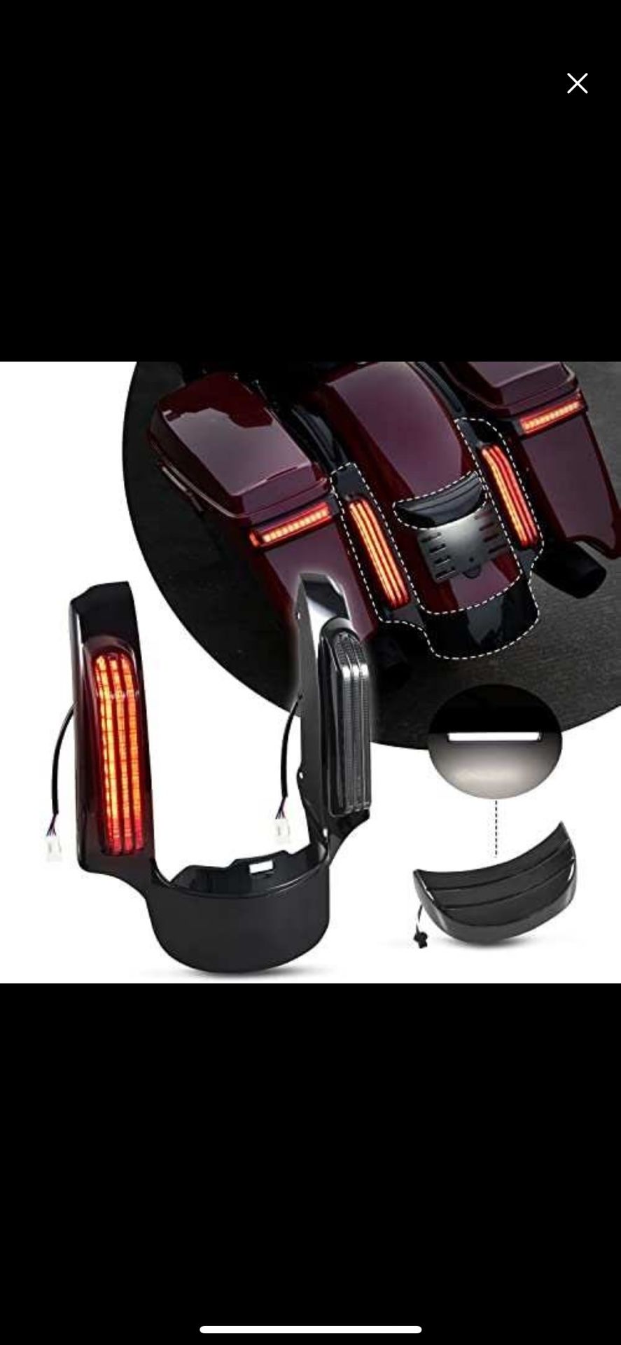 Harley Davidson Rear Fender Led Lights